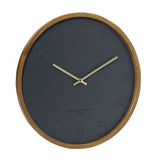 Freya Wall Clock 50cm Charcoal