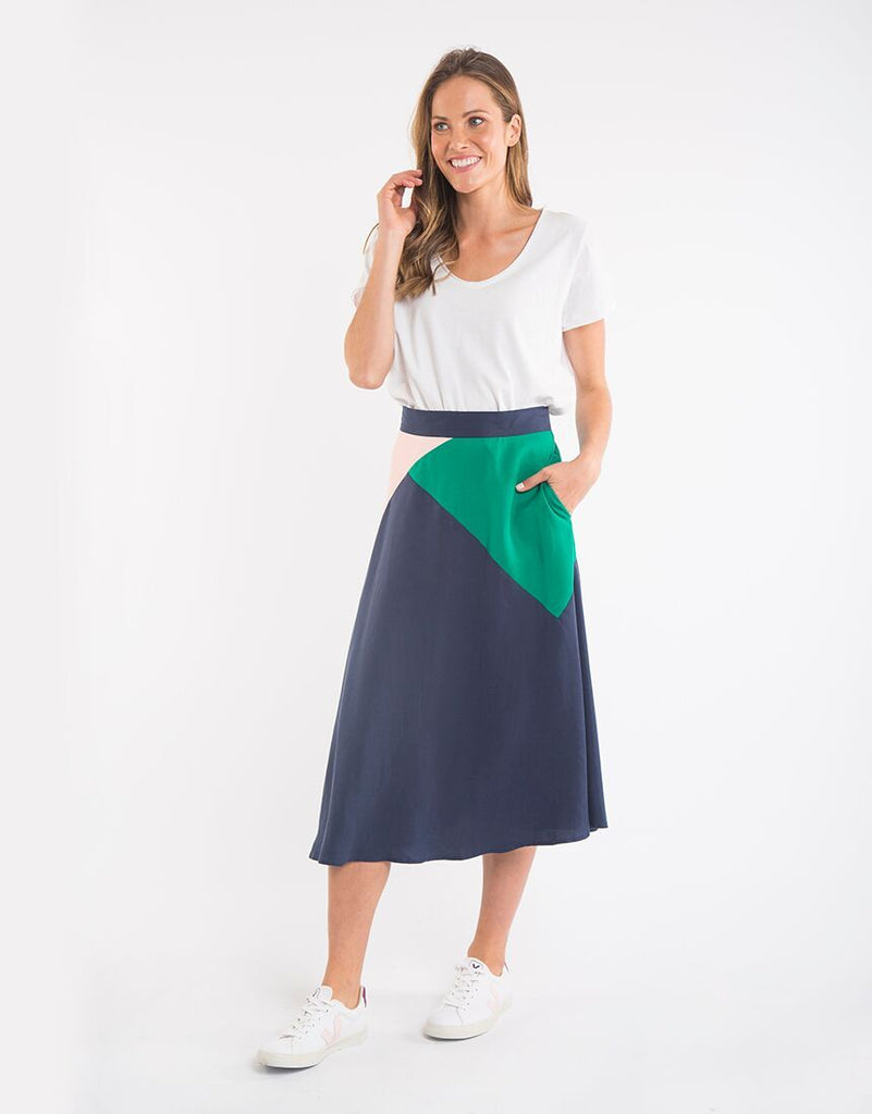 Elm Fern Panel Skirt